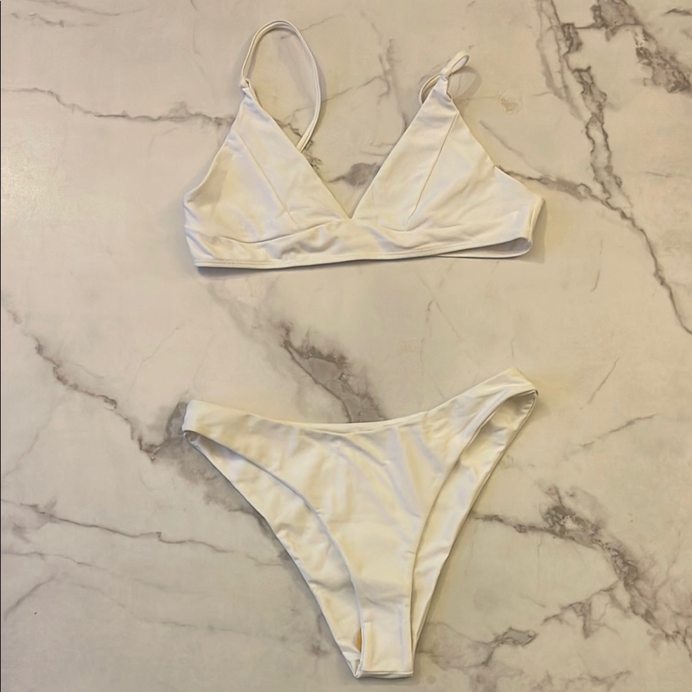 White Bikini Set
